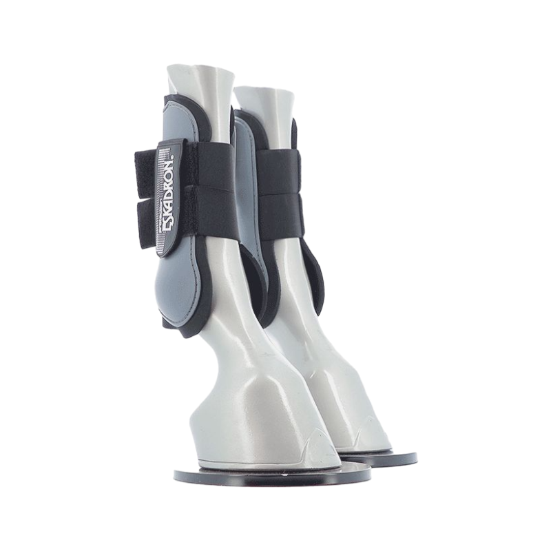 Eskadron - Guêtres ouvertes anthracite x2 | - Ohlala