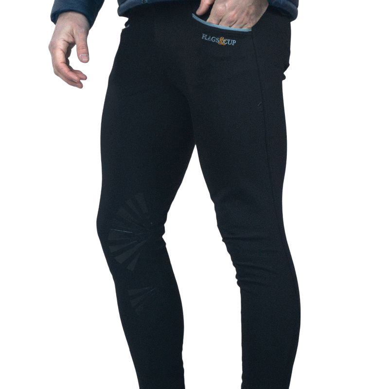 Flags & Cup - Pantalon d'équitation homme Bassano Noir | - Ohlala