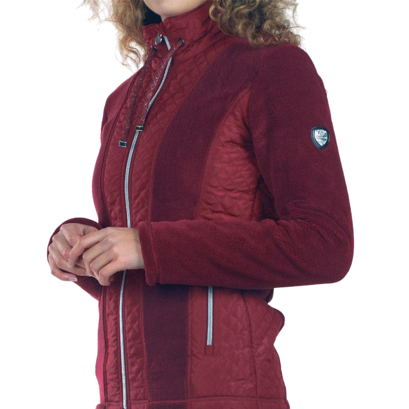 Flags & Cup - Veste polaire enfant Cabri Rouge | - Ohlala