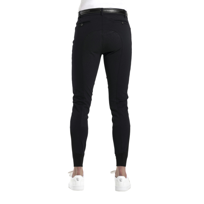 Equithème - Pantalon d'équitation homme Georg full grip noir | - Ohlala