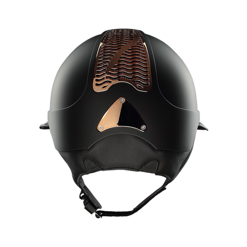Antarès Sellier - Casque d'équitation Précision Galaxy visière éclipse cuivre