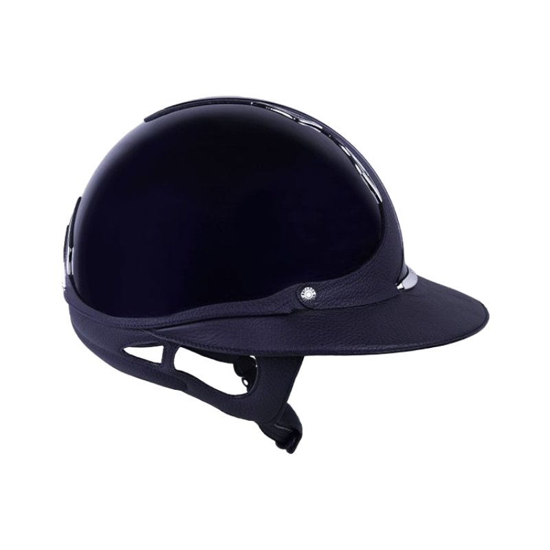 Antarès Sellier - Casque premium vernis bleu/ bleu | - Ohlala