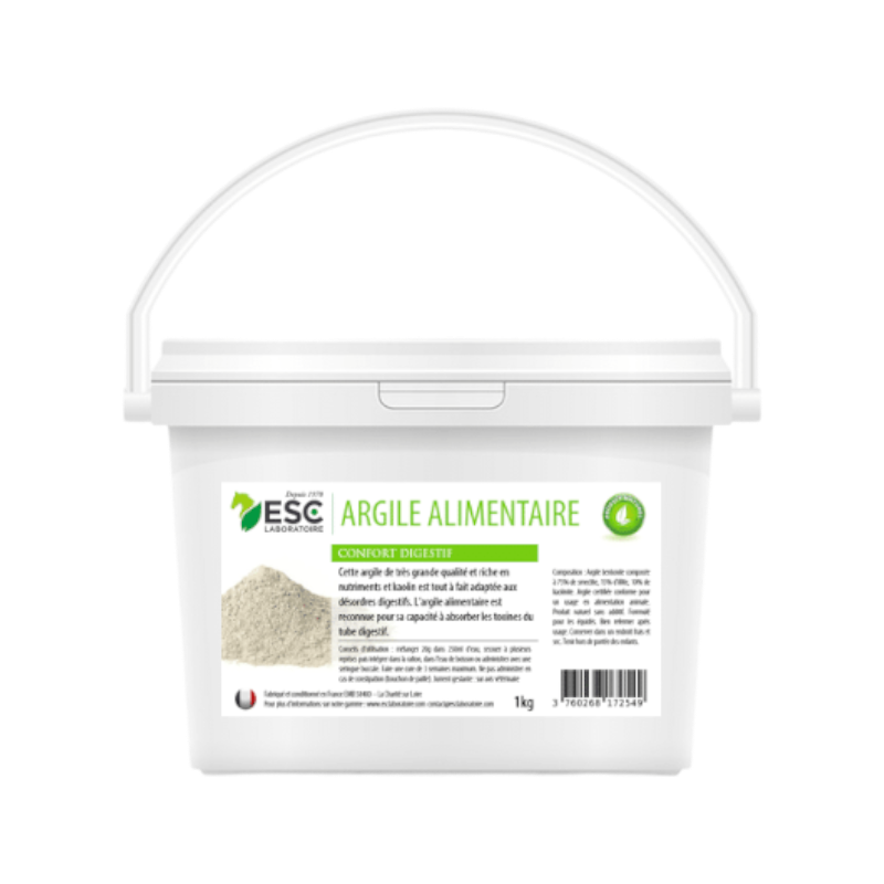 ESC Laboratoire - Complément alimentaire Argile alimentaire digestion du cheval | - Ohlala