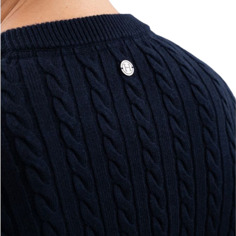 Harcour - Men's long sleeve pull Arthur navy