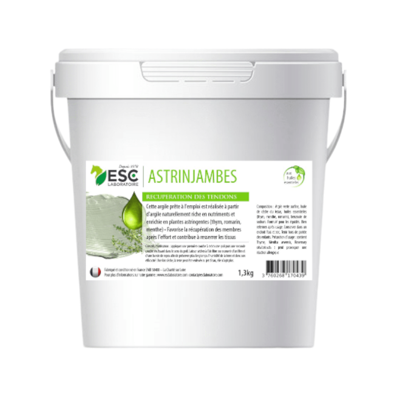 ESC Laboratoire - Green recovery clay enriched with essential oils Astrinjambes 1.3 kg