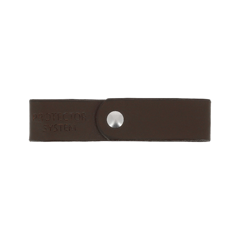 Equithème - Attache de sécurité Protector marron