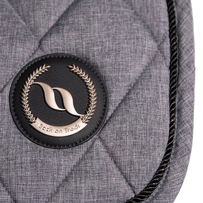 Back On Track - Tapis de selle Haze gris | - Ohlala
