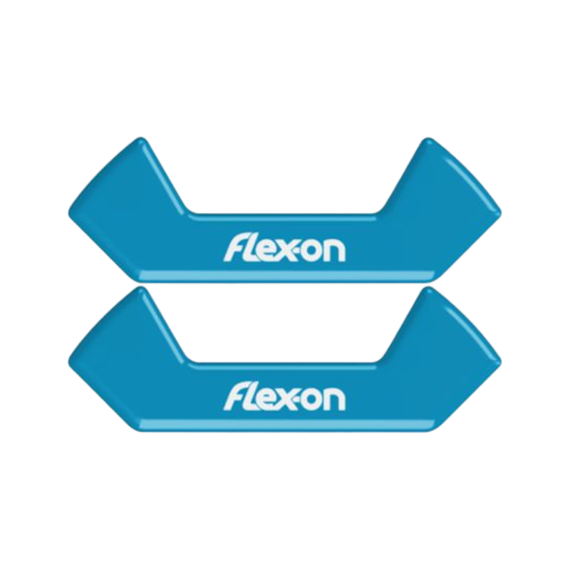 Flex On - Safe On Aufkleber Uni cyan