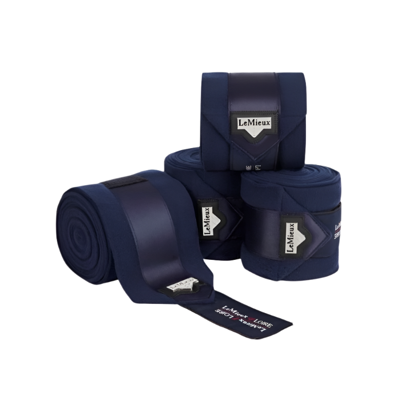 LeMieux - Bandes de polo Loire Marine (x4) | - Ohlala