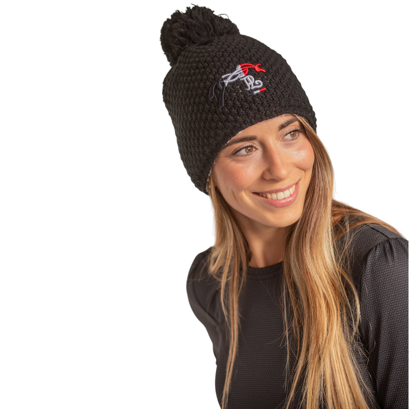 Pénélope - Women's black Timy hat