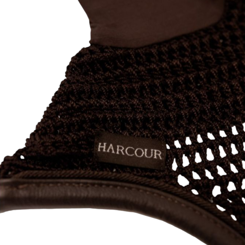 Harcour - Bonnet pour chevaux Baltha marron