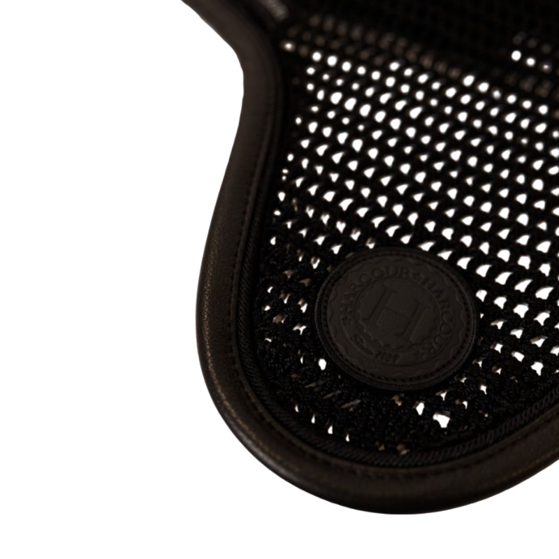 Harcour - Bonnet pour chevaux Baltha noir | - Ohlala