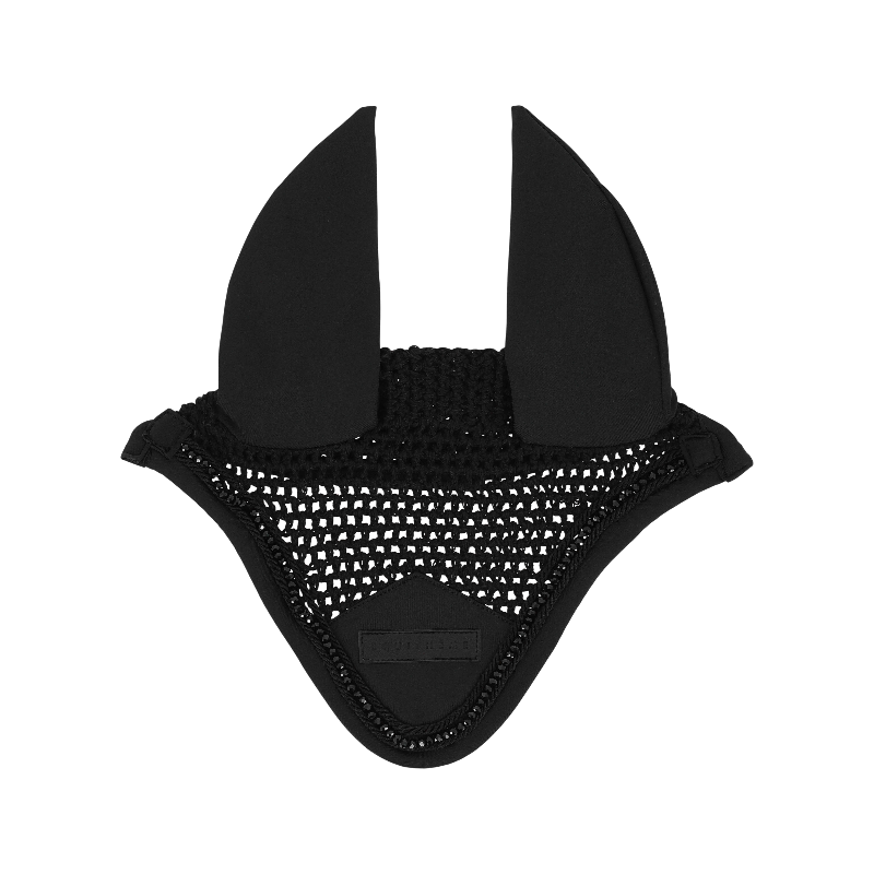 Equithème - Bonnet pour chevaux Pearl noir | - Ohlala