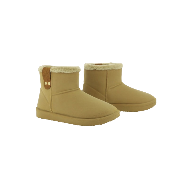 Pénélope Store - Boots fourrées beige | - Ohlala