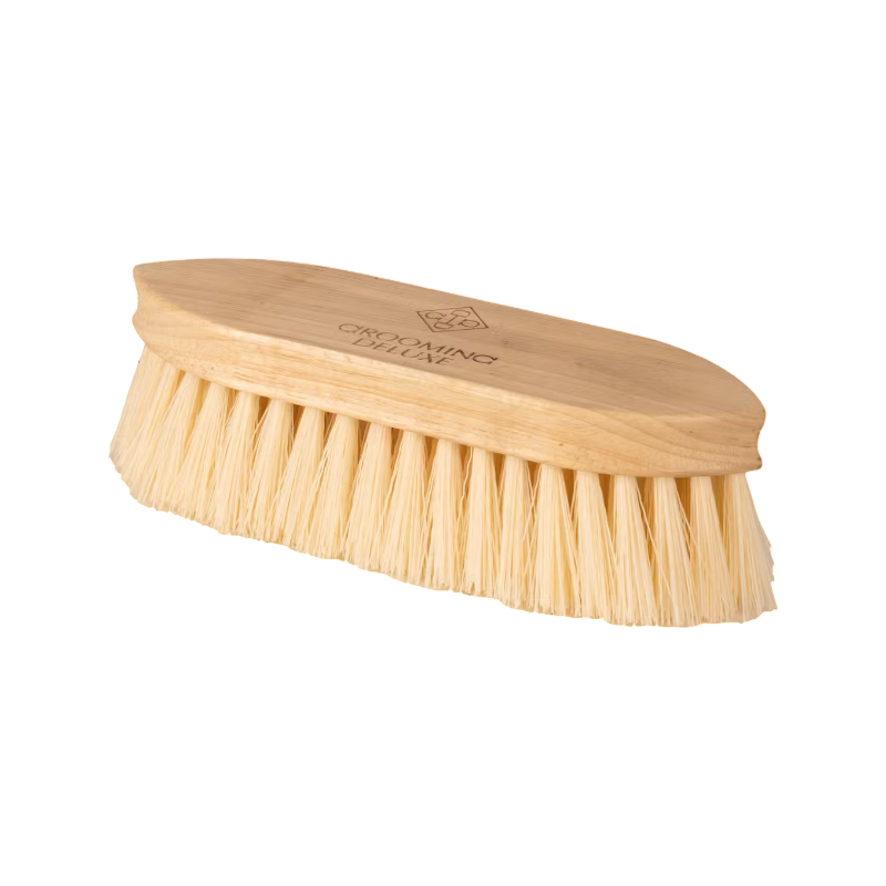 Grooming Deluxe - Bouchon en bois à poils courts et durs naturel