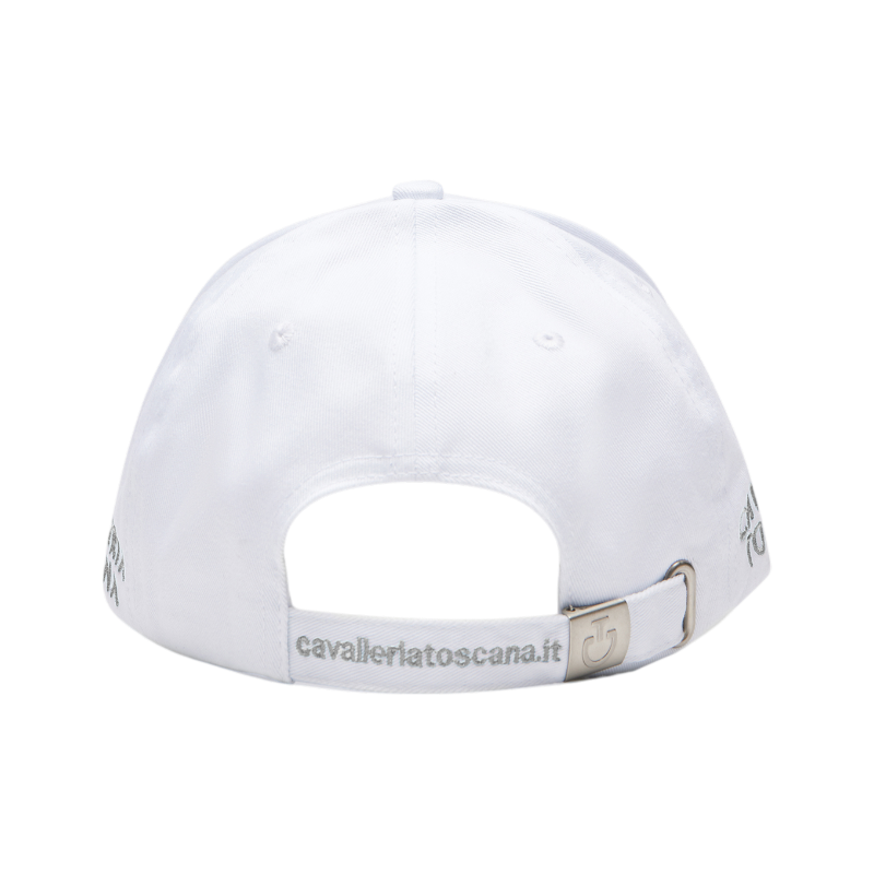 Cavalleria Toscana - Casquette unisexe CT Baseball blanc/ gris | - Ohlala