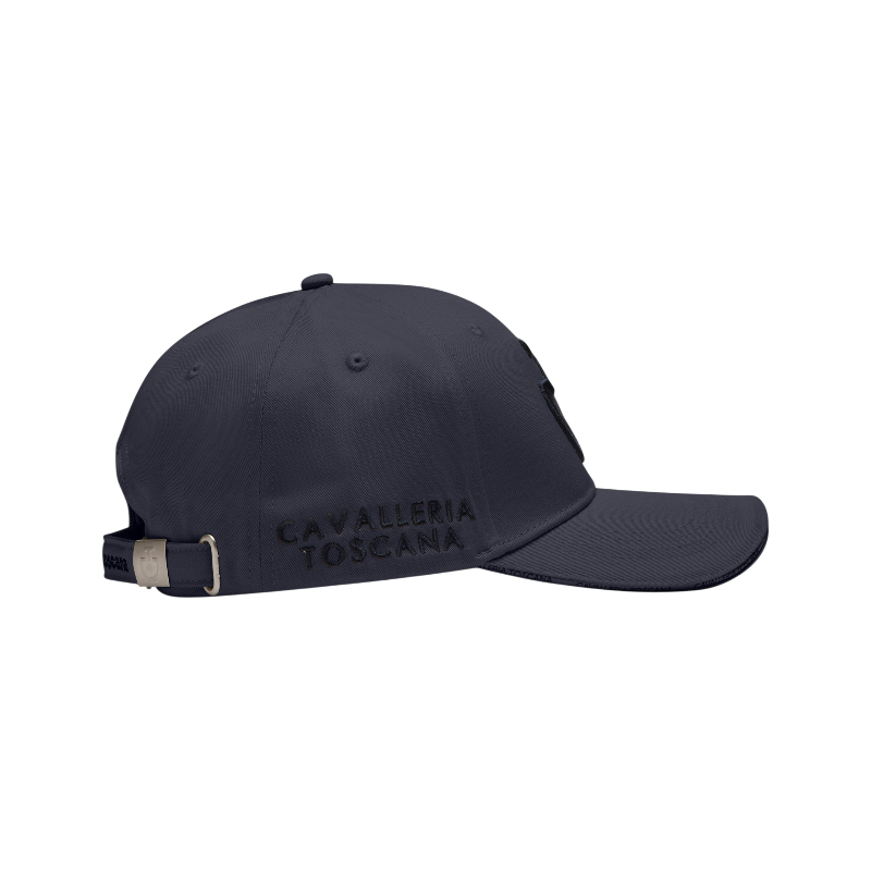 Cavalleria Toscana - Casquette unisexe CT Baseball ocean blue/ noir | - Ohlala
