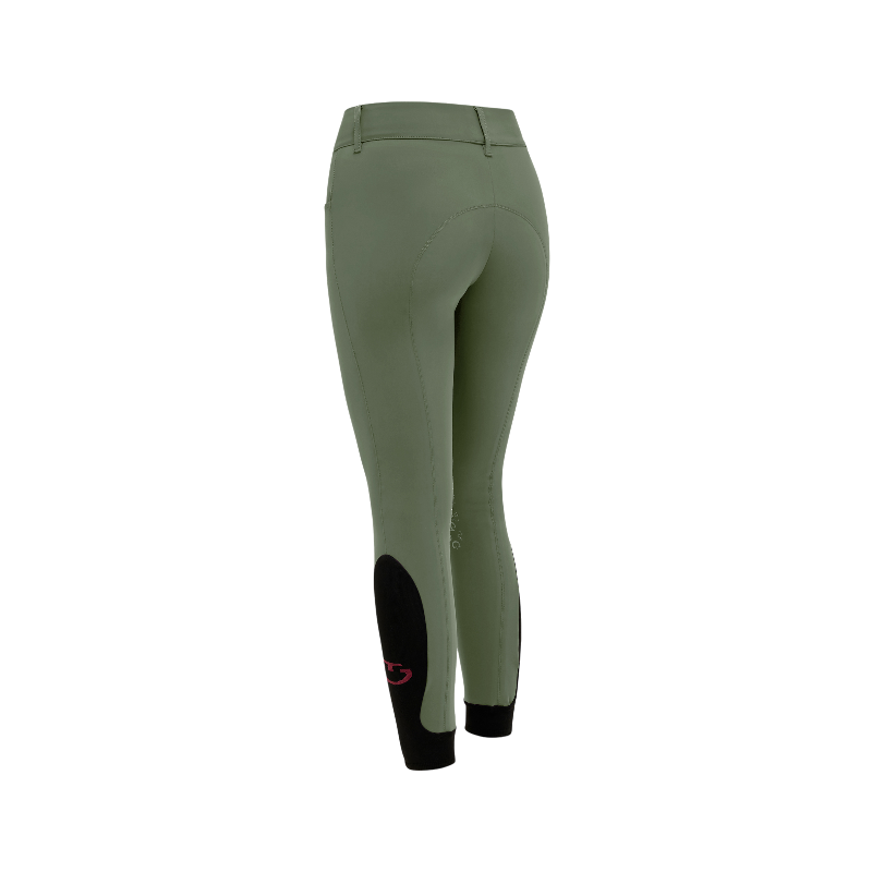 Cavalleria Toscana - Pantalon d'équitation femme Américain taille haute forest green | - Ohlala