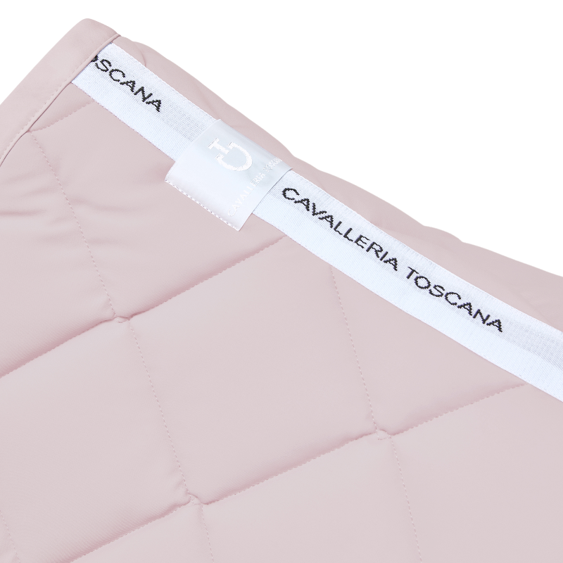 Cavalleria Toscana - Tapis de selle Diamond Quilted Jersey violet ice | - Ohlala
