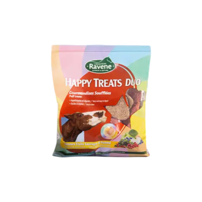 Ravene - Happy Treats Duo Apple / Wild Fruit Treats for horses 2kg