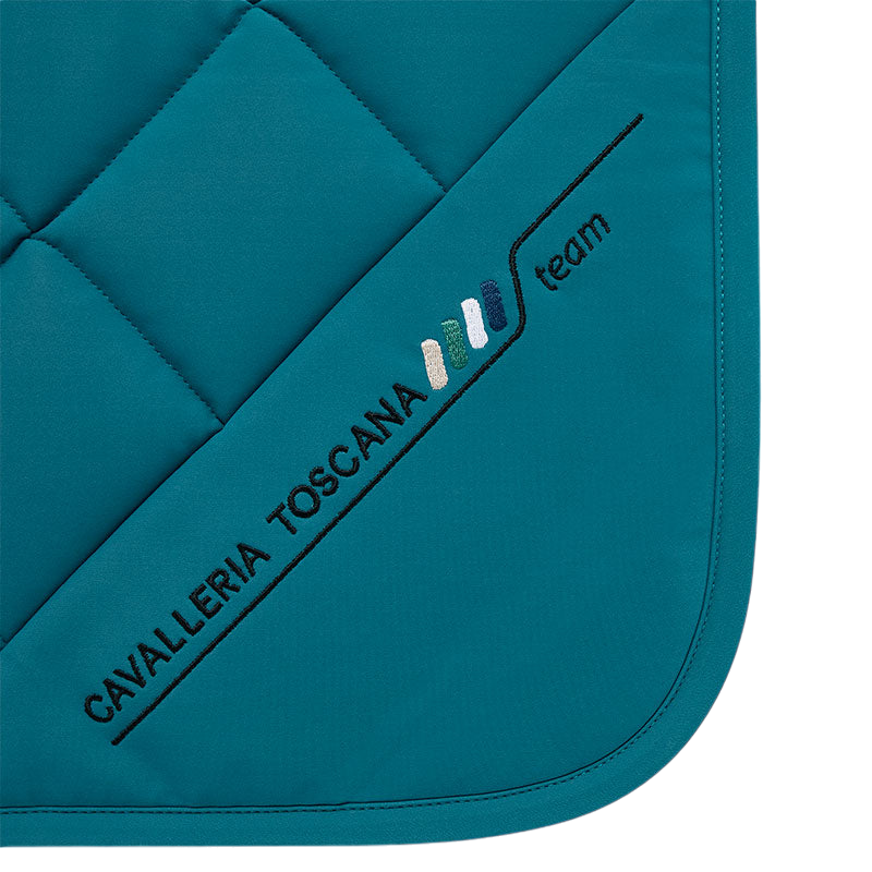Cavalleria Toscana - Tapis de dressage Team bleu caraïbes | - Ohlala