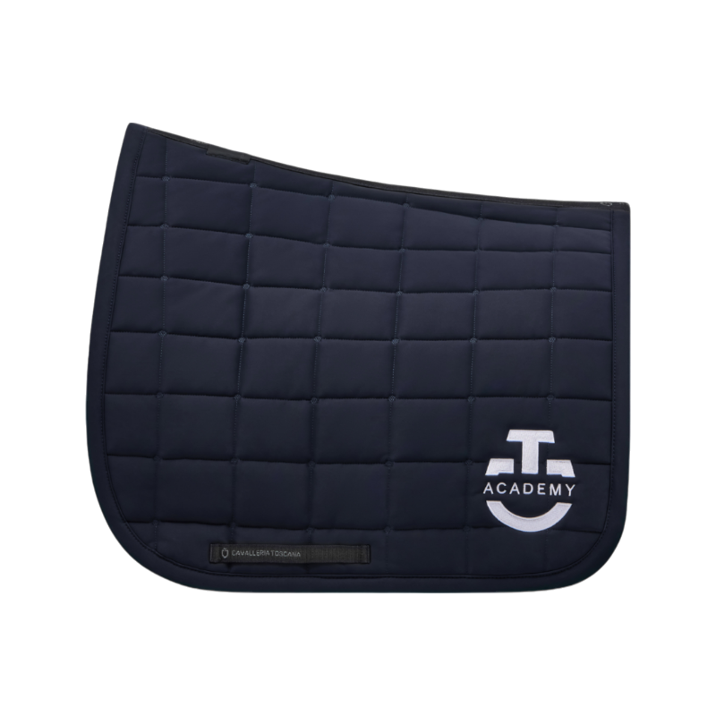 Cavalleria Toscana - Tapis de selle Academy marine | - Ohlala