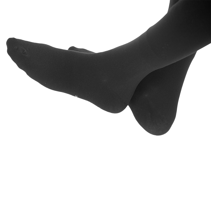 Pénélope - Chaussette d'équitation Luxe Strass noir | - Ohlala