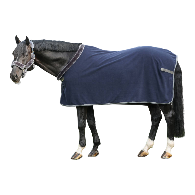 Bucas - Chemise polaire Show-Line Fleece marine/ gris 600g