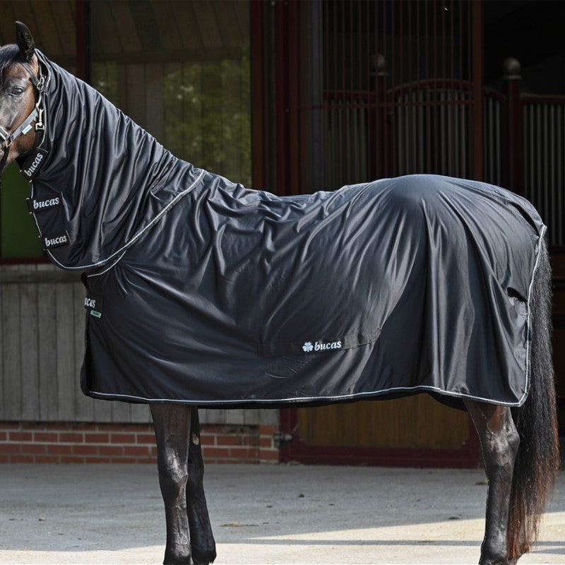 Bucas - Chemise séchante Power Cooler black/ sliver