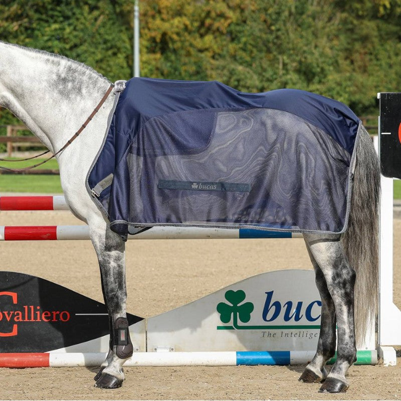 Bucas - Chemise séchante Show-Line Competition Cooler marine/ gris