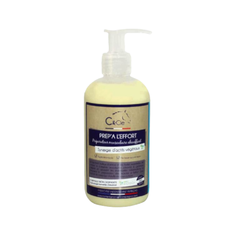 Compagnons & Cie - Gel de massage chauffant Prep' à l'effort | - Ohlala