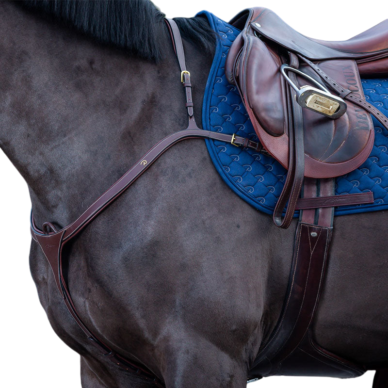 Dyon - Collier de chasse long pont D Collection brun | - Ohlala
