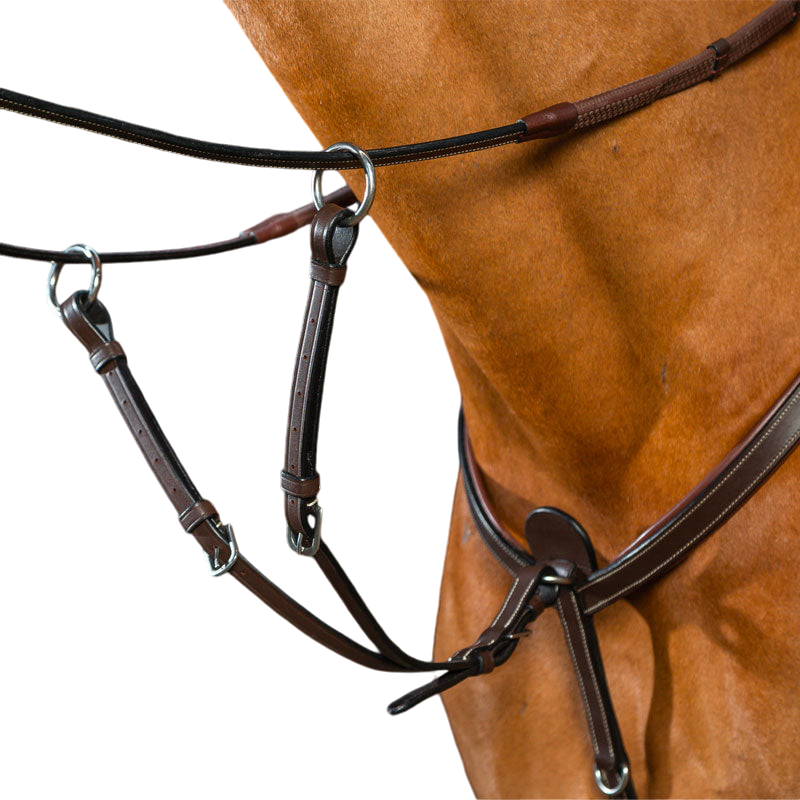 Dyon - Working by Dyon ring martingale fork brown