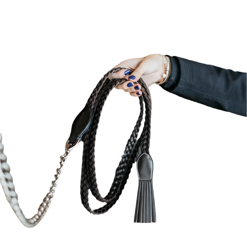 Dyon - Longe de présentation Tressée Working By Dy'on marron | - Ohlala