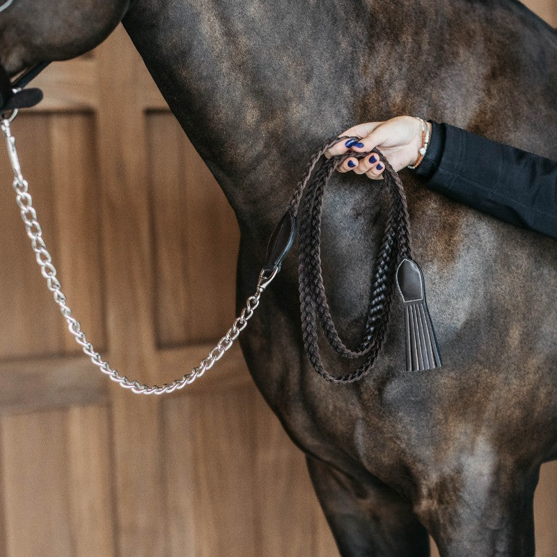 Dyon - Longe de présentation Tressée Working By Dy'on marron | - Ohlala