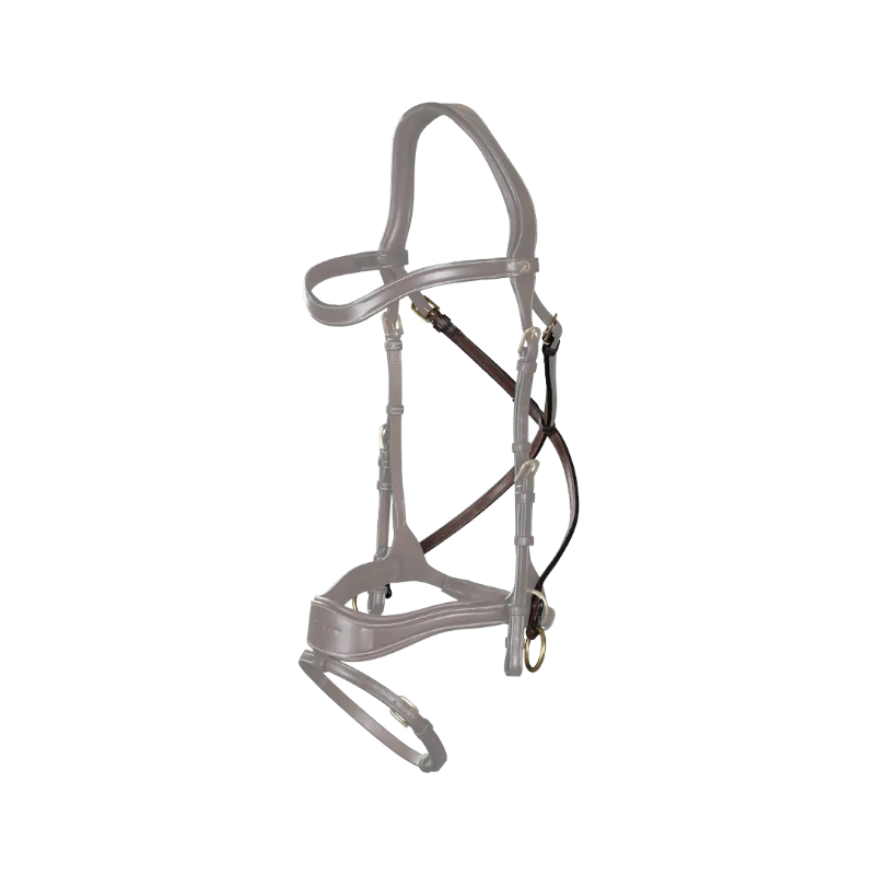 Dyon - Sous-gorge Cross Pull Strap pour bridon D motion D Collection brun | - Ohlala