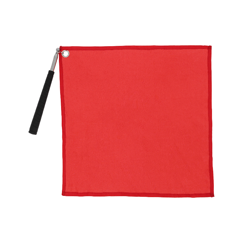 Hippotonic - Drapeau de désensibilisation Téléscopique rouge