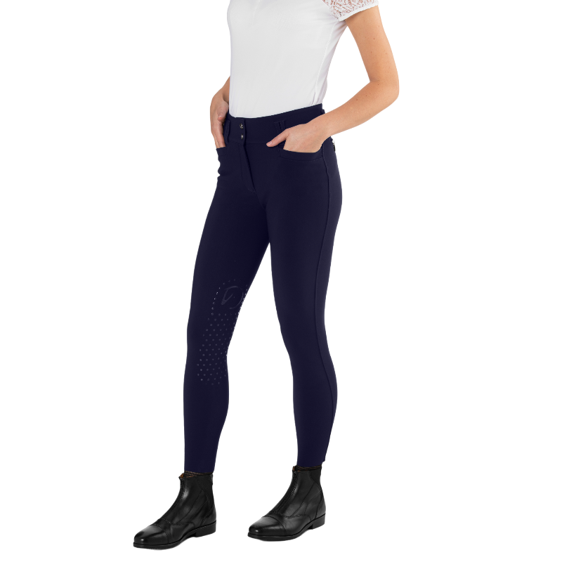 Ego7 - Pantalon d'équitation femme Jumping CA marine | - Ohlala