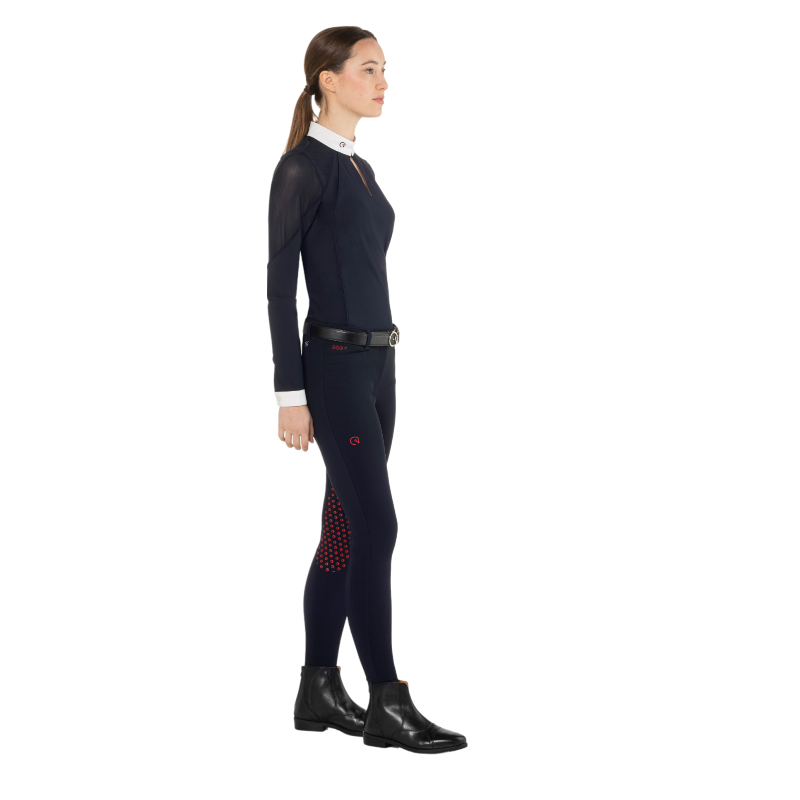 Ego7 - Pantalon d'équitation femme Jumping GI marine | - Ohlala