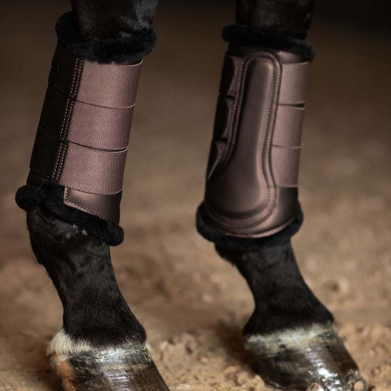 Equestrian Stockholm - Guêtres fermées Mocha marron | - Ohlala