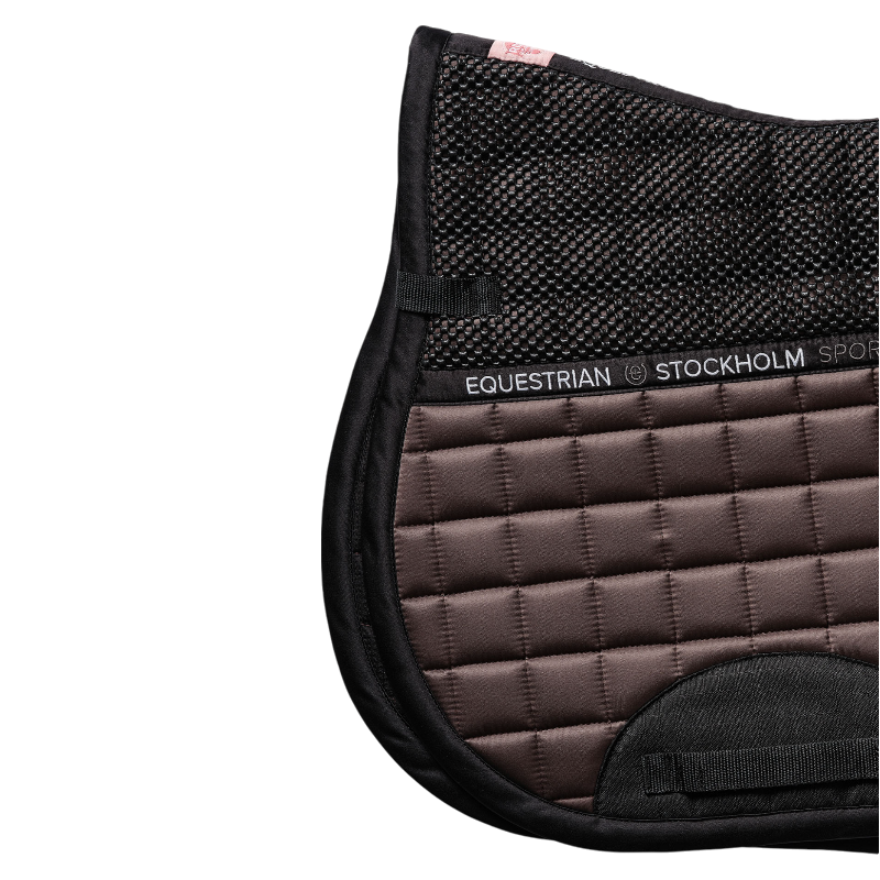 Equestrian Stockholm - Tapis de selle Sportive Mocha marron