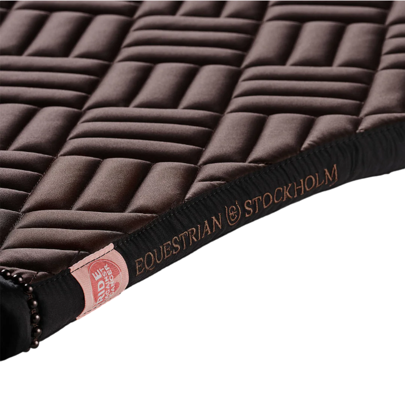 Equestrian Stockholm - Tapis de dressage Modern Mocha marron | - Ohlala