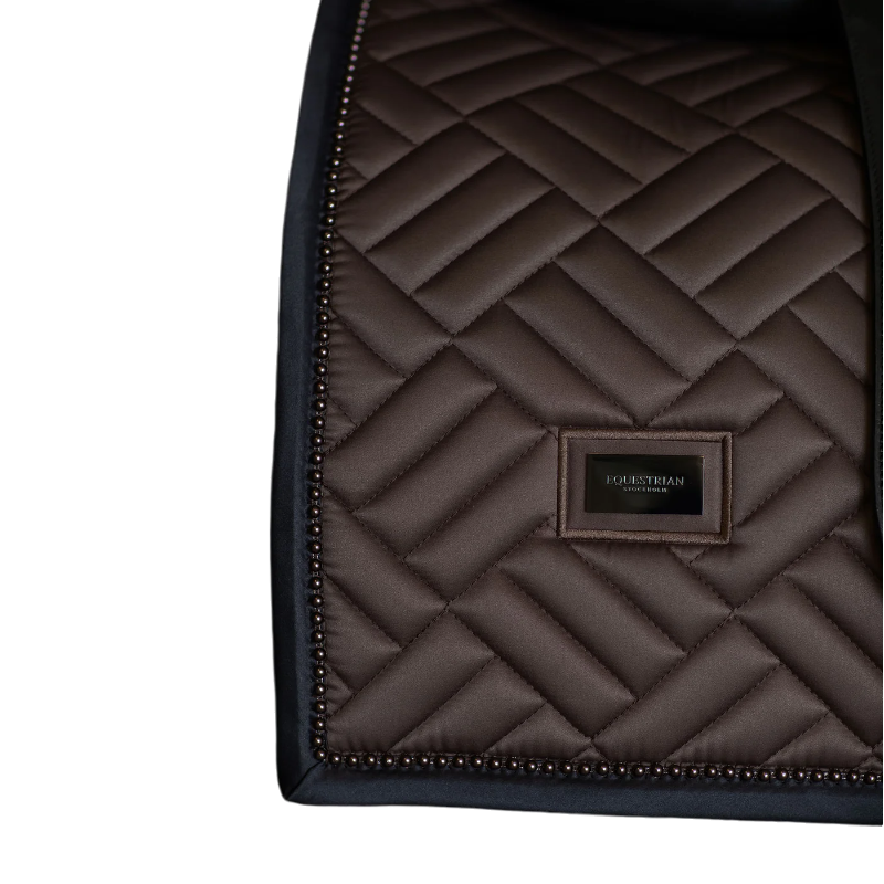 Equestrian Stockholm - Tapis de dressage Modern Mocha marron | - Ohlala