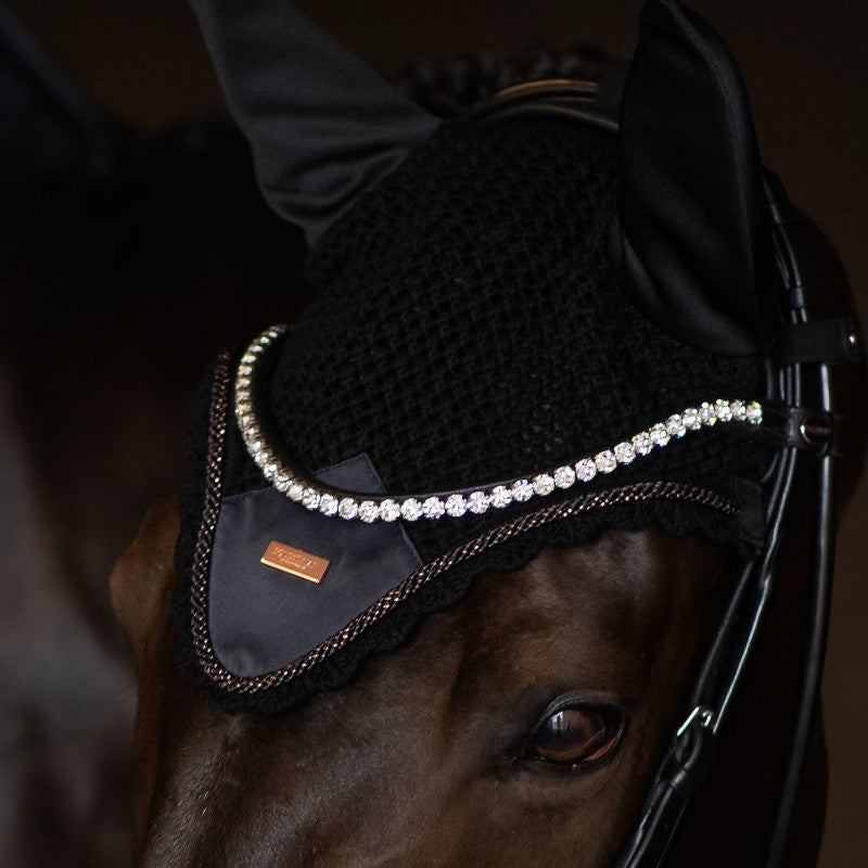 Equestrian Stockholm - Bonnet pour chevaux Dark Ocean marine | - Ohlala