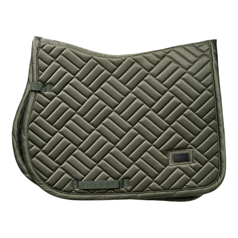 Equestrian Stockholm - Tapis de selle Striking Valley Modern vert | - Ohlala