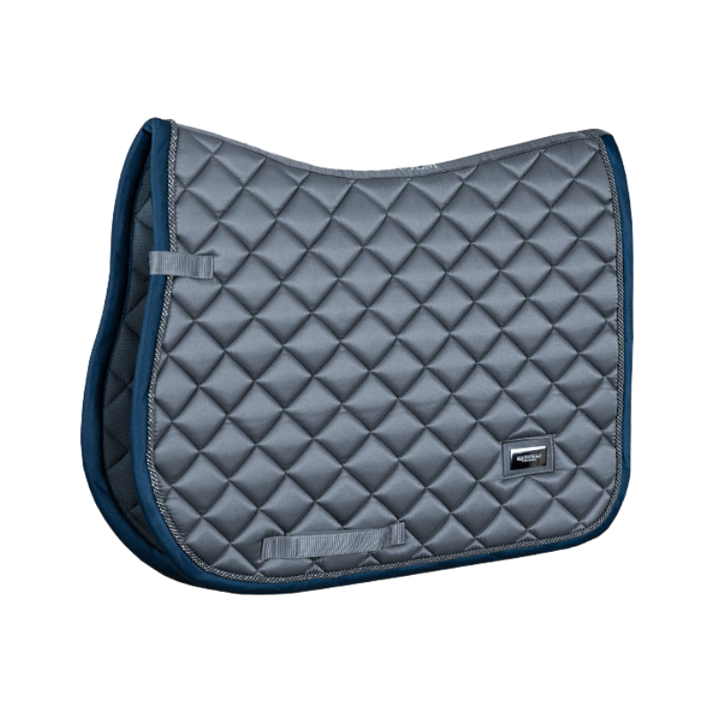Equestrian Stockholm - Tapis de selle Metallic Blue bleu | - Ohlala