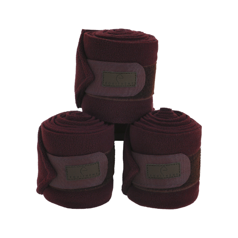 Equithème - Bande de polo 3M bordeaux | - Ohlala