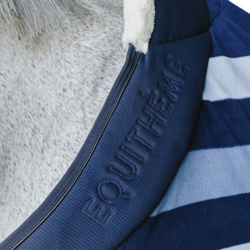 Equithème - Chemise polaire Confortec marine 160g