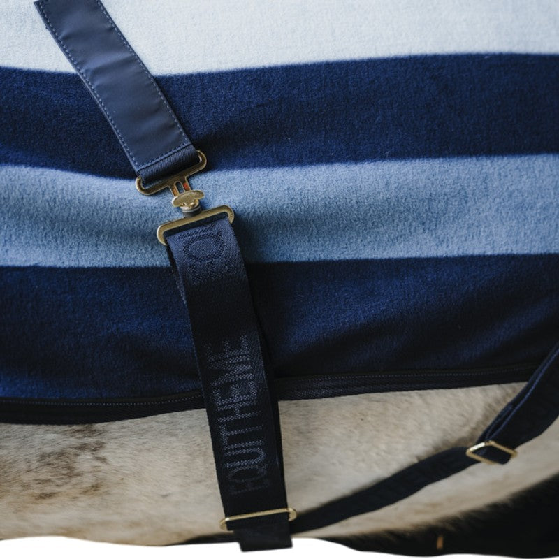 Equithème - Chemise polaire Confortec marine 160g
