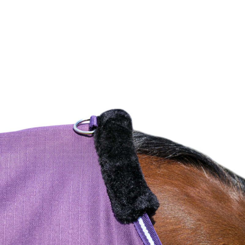 Equithème - Couverture Tyrex Aisance 600D prune 0g | - Ohlala